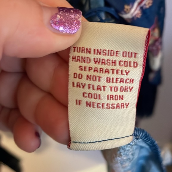 Reba The Road Less Traveled Multi Patchwork Fringe Long Duster Coat size XL - Picture 9 of 16